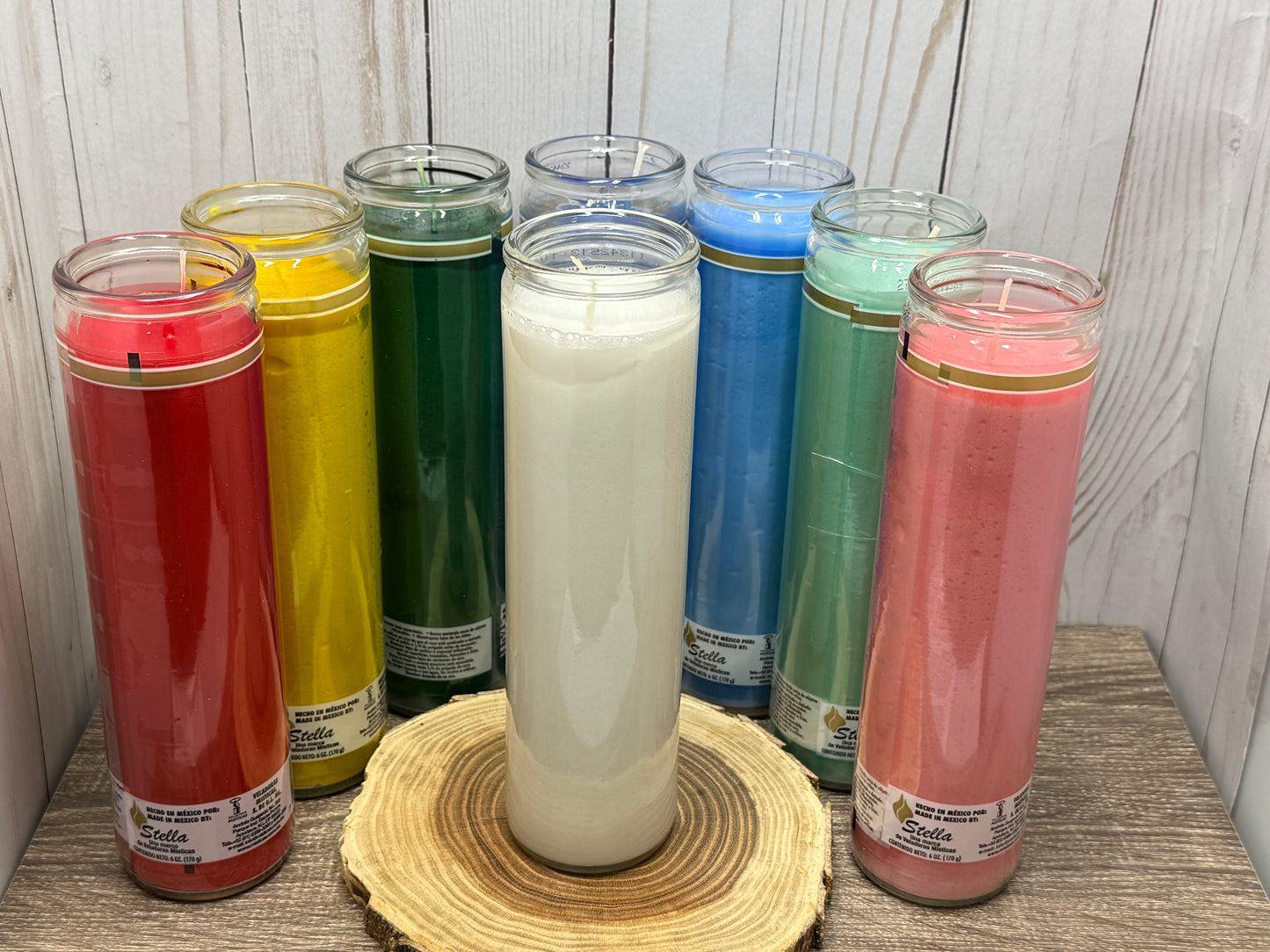 7 Day Candles - multiple colours