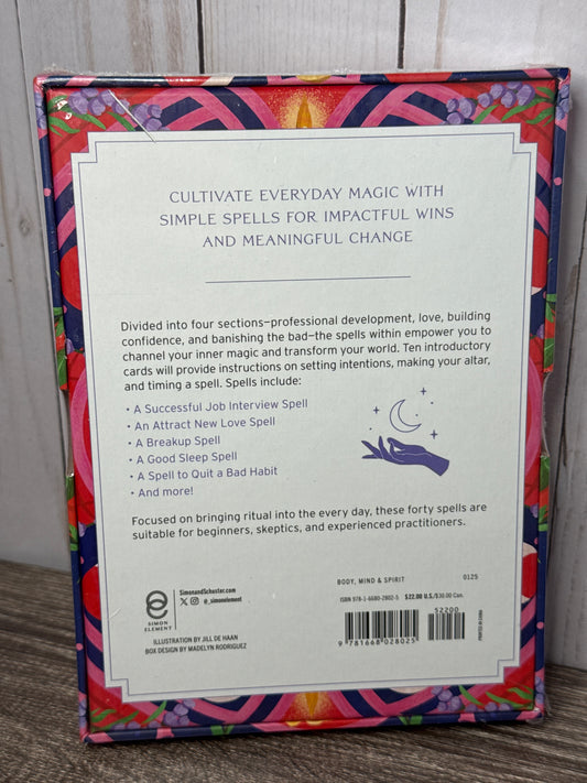 Spells for Success Deck and Guidebook: 40 Spells to Set Intentions and Manifest Everyday Wins