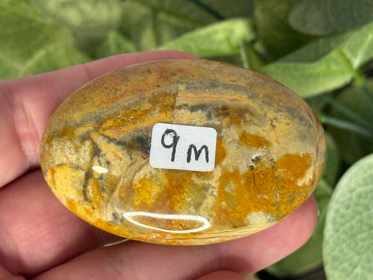 Lace Agate Palm Stones