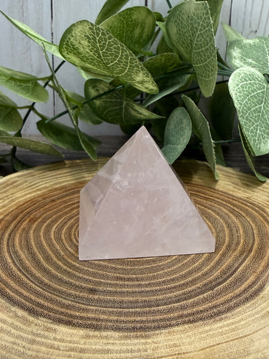 Rose Quartz Pyramid