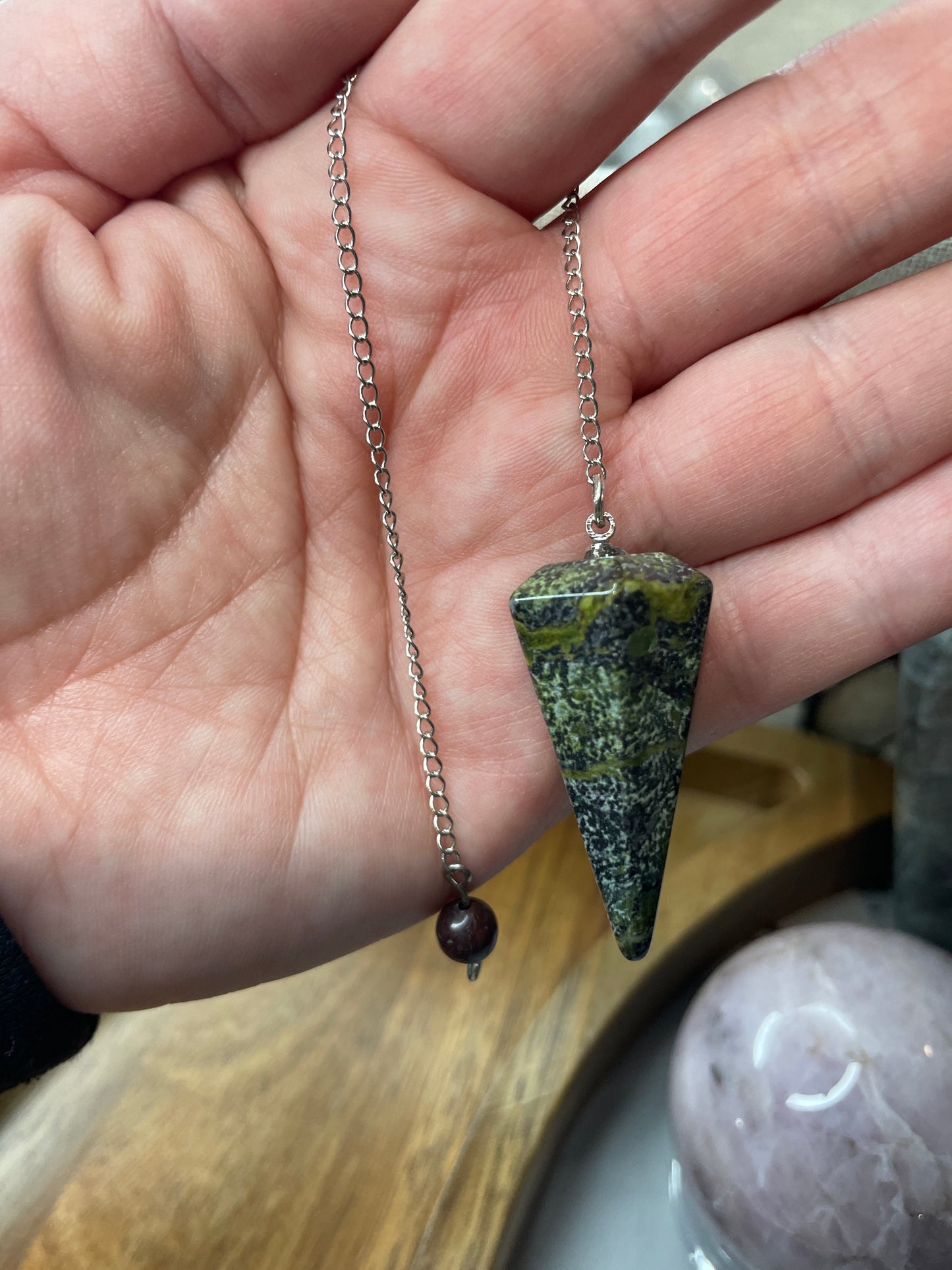 Pendulum Pointed - Kambaba Jasper
