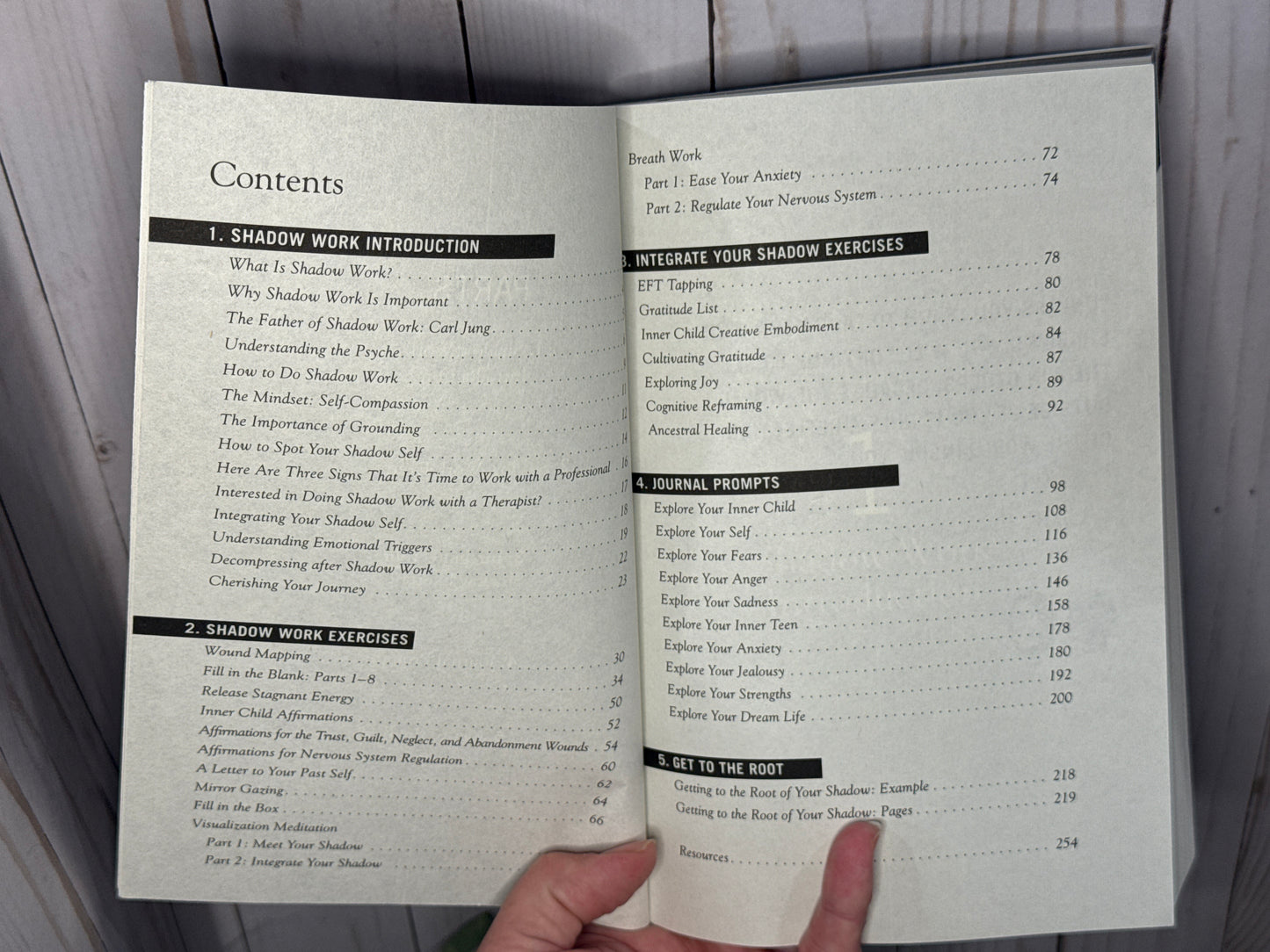 The Shadow Work Journal: a guide to integrate and transcend your shadows