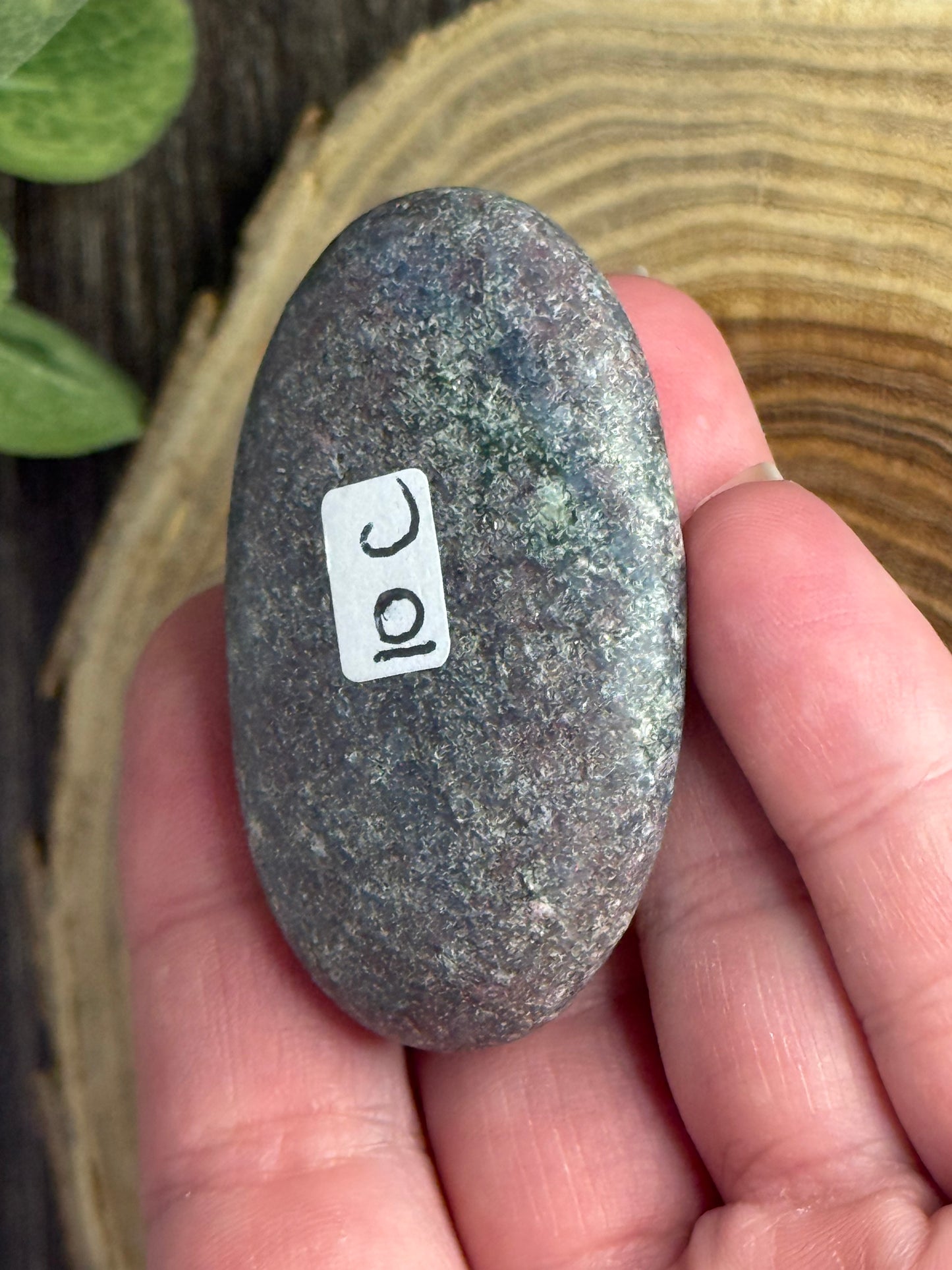 Ruby & Fuchsite Palm Stones