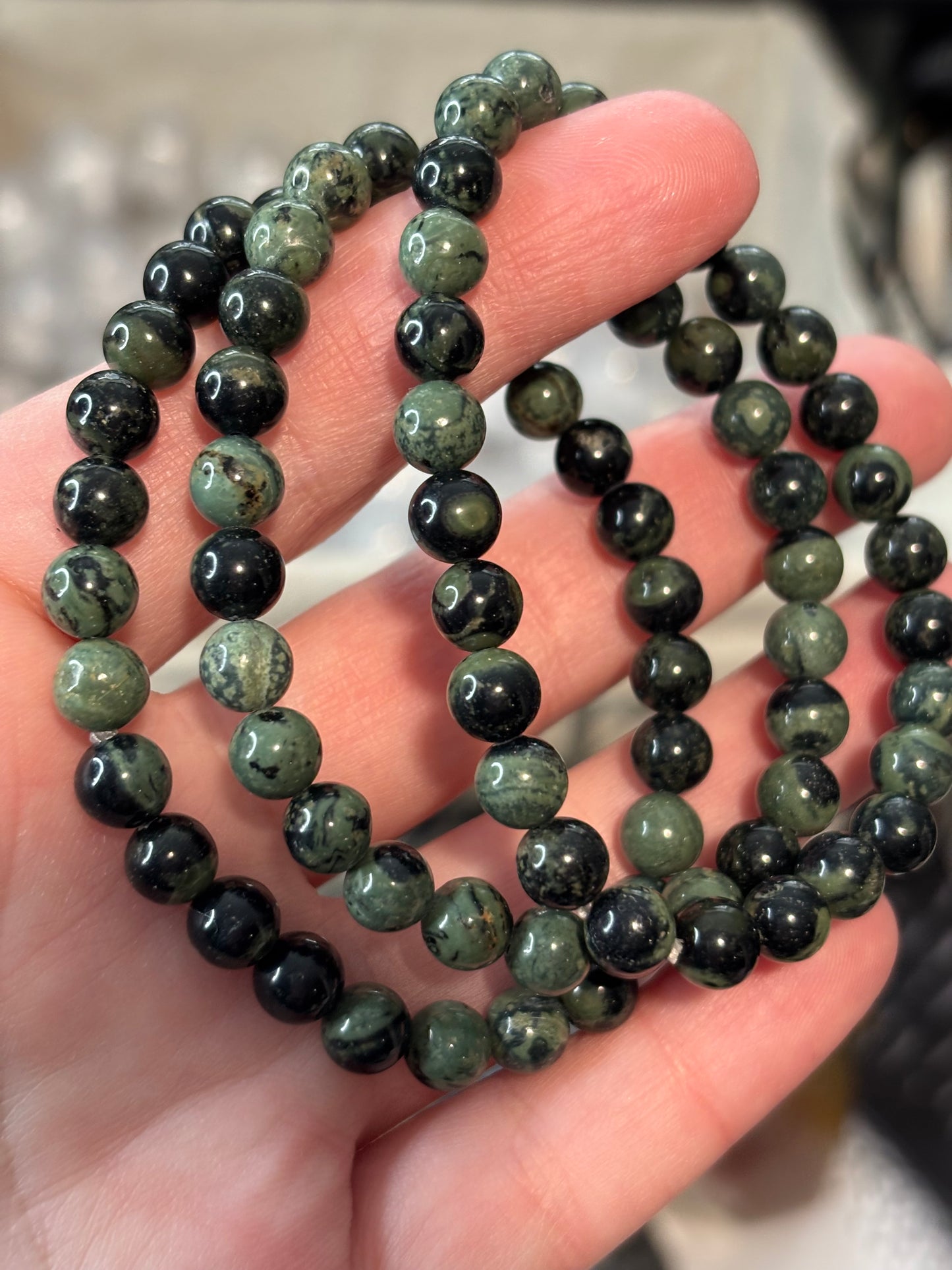 Kambaba Jasper - Bracelet 6 mm