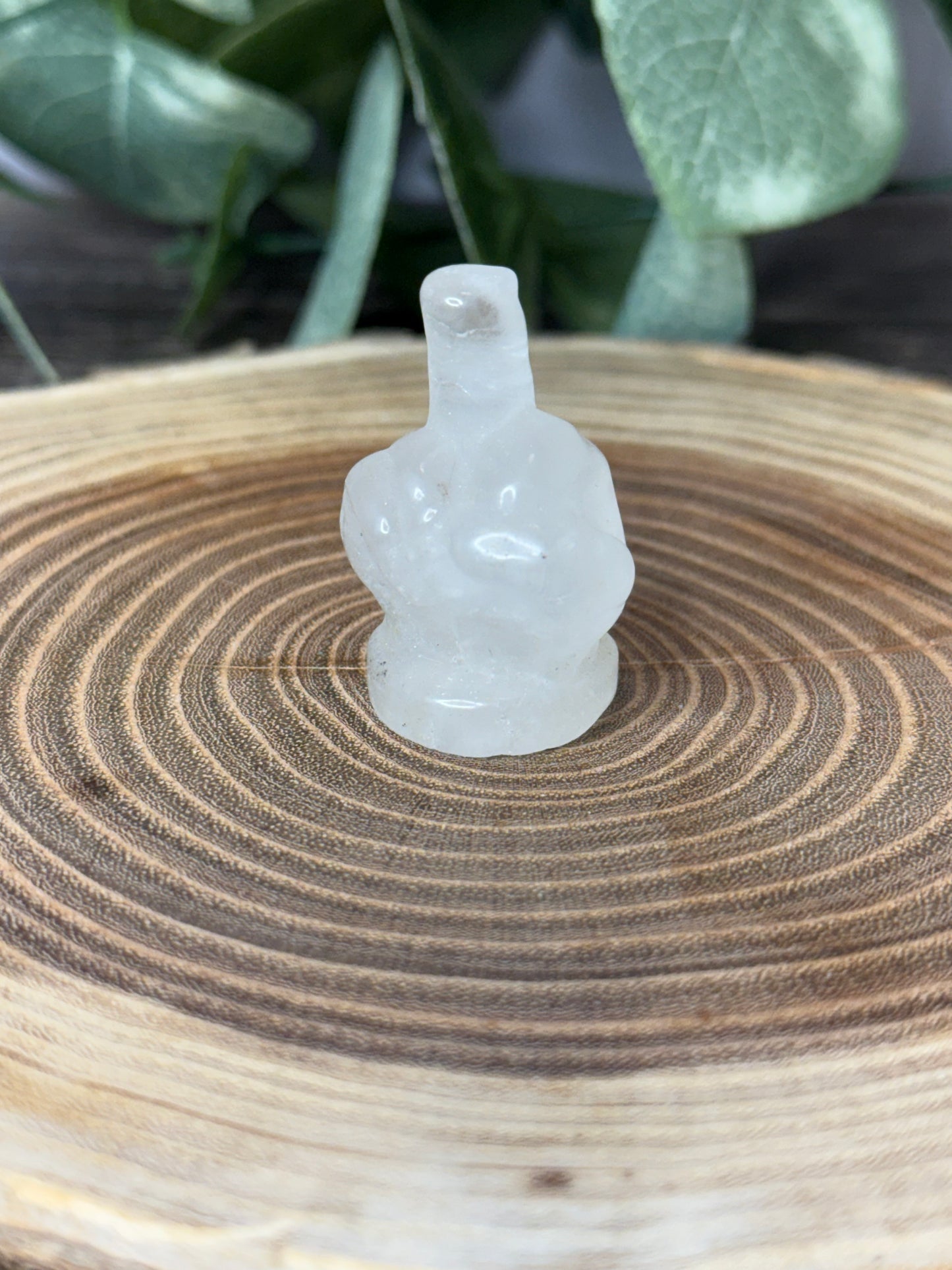Middle Finger Up - Carving