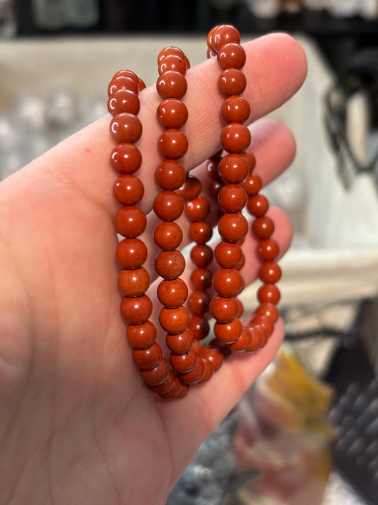 Red Jasper - Bracelet 6 mm
