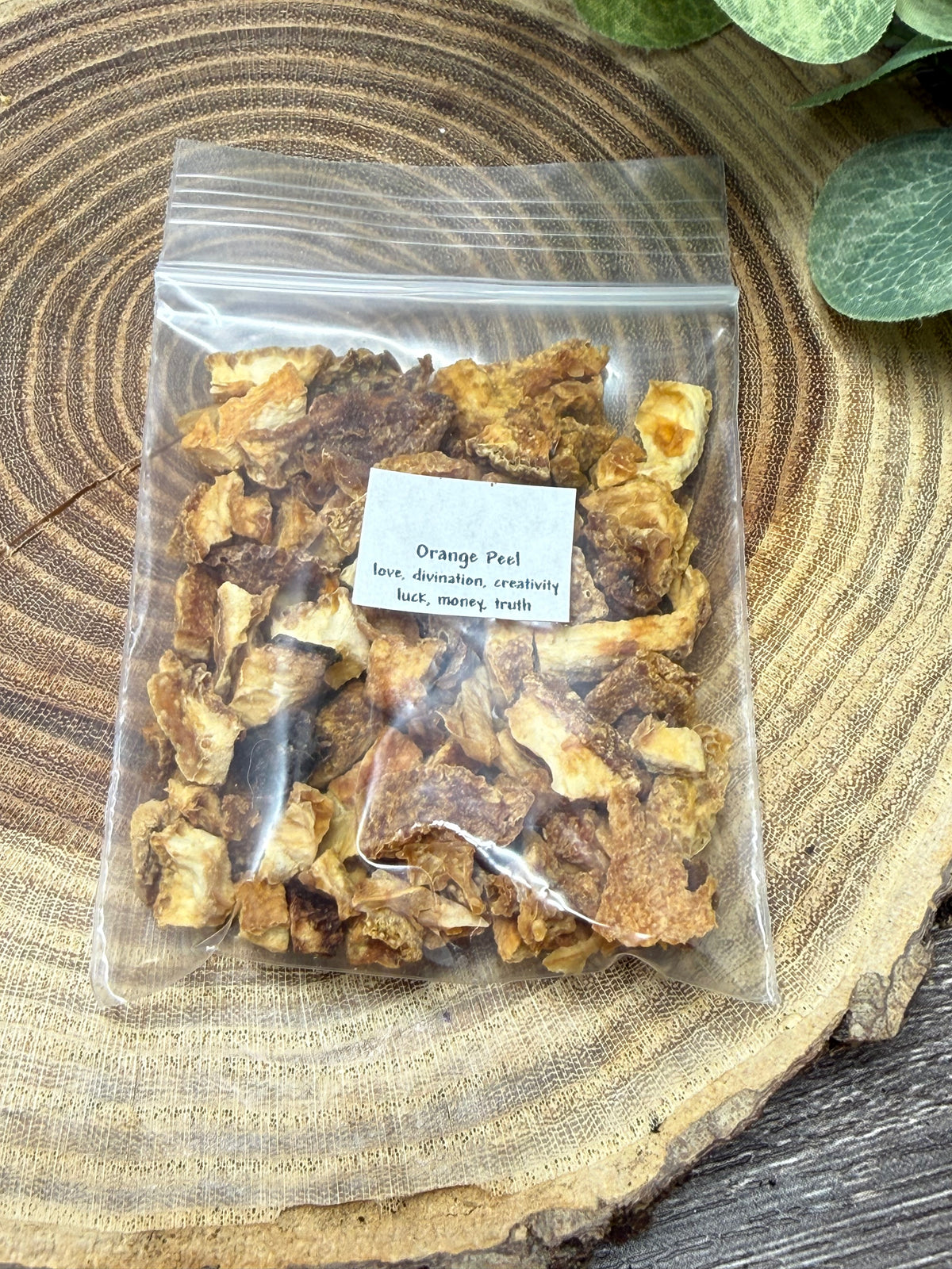 Orange Peel - organic - Magick Herbs (Bagged)