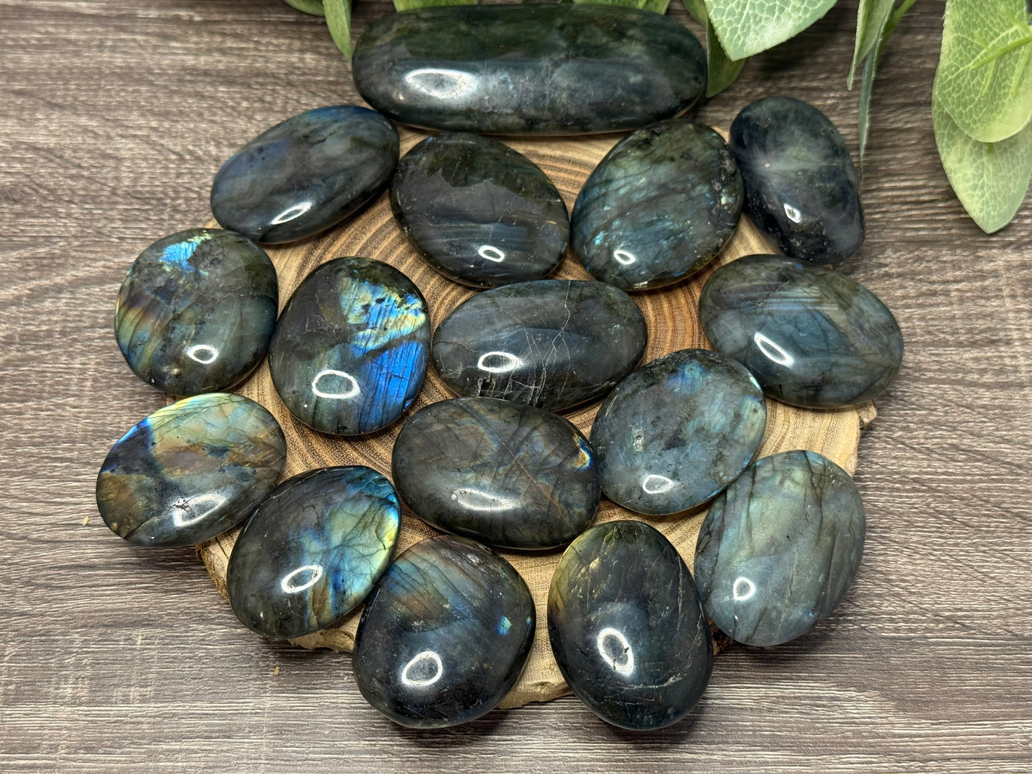 Labradorite Palm Stones