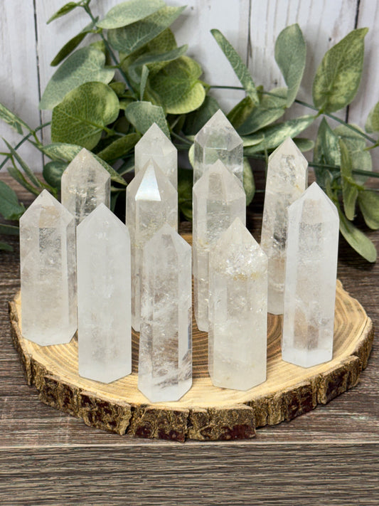 Clear Quartz Tower