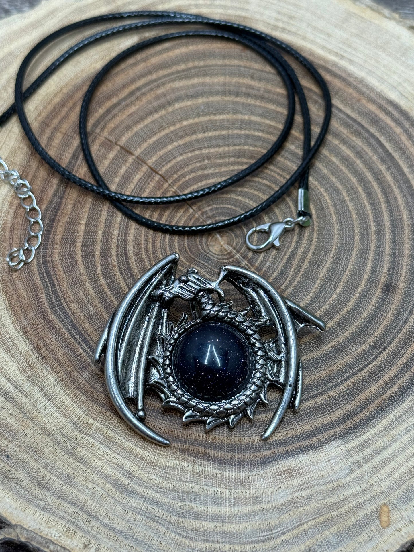 Dragon Round Pendant (Smaller)
