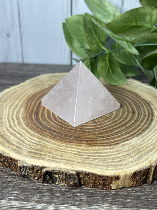 Rose Quartz Pyramid