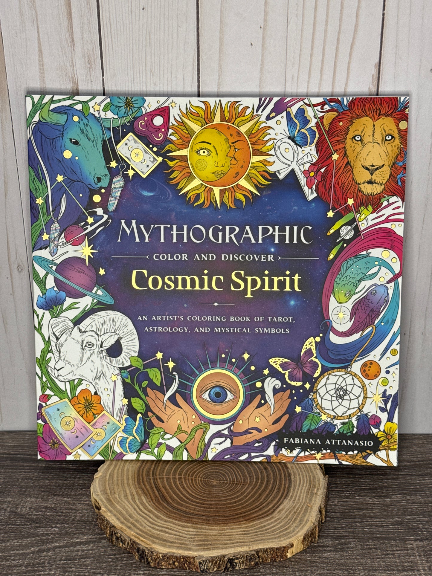 Mythographic Color and Discover Cosmic Spirit An Artist's Coloring Book of Tarot, Astrology, and Mystical Symbols
