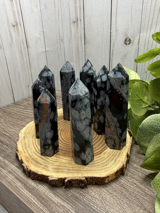 Snowflake Obsidian Towers