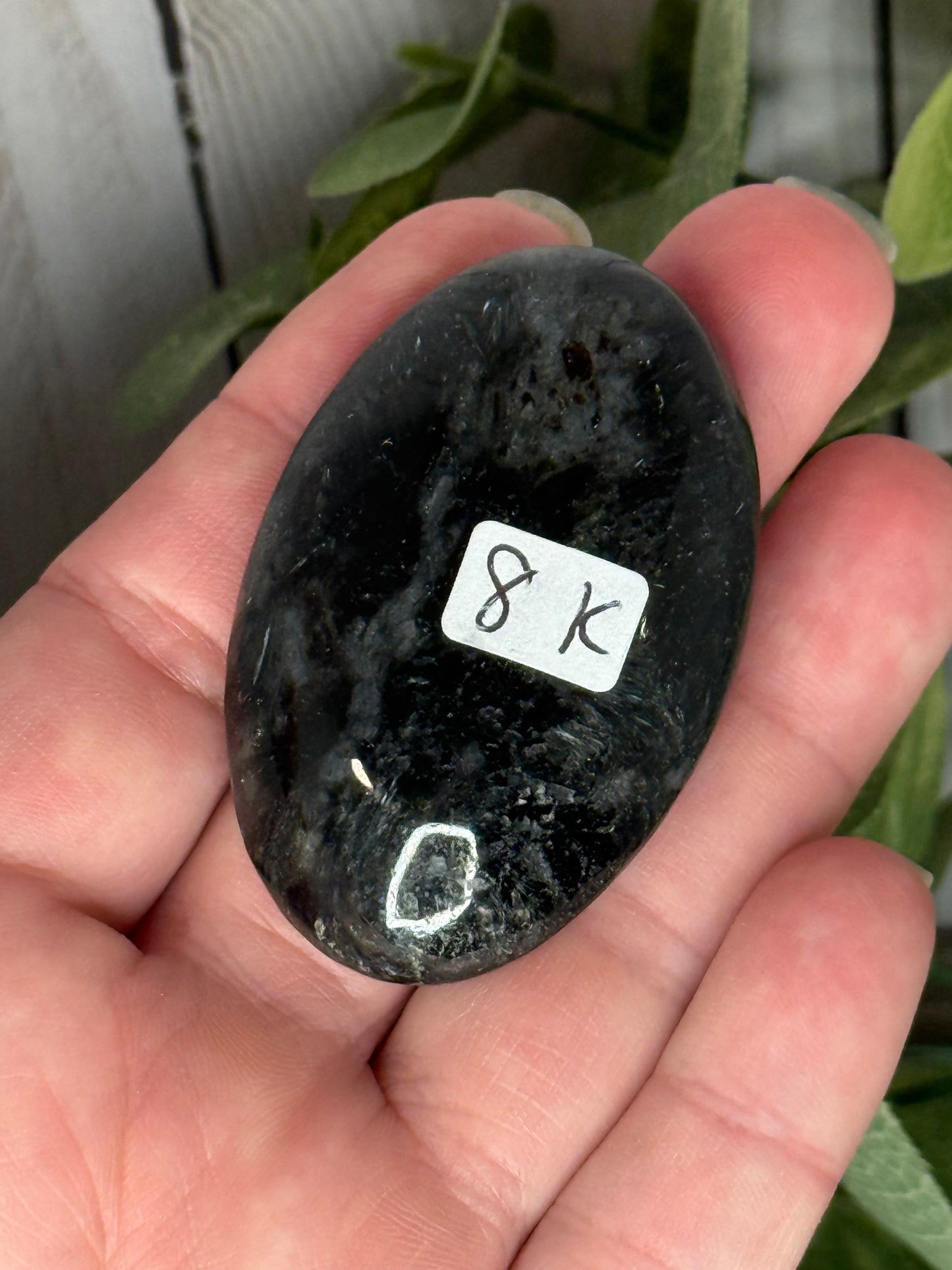 Garnet Palm Stone