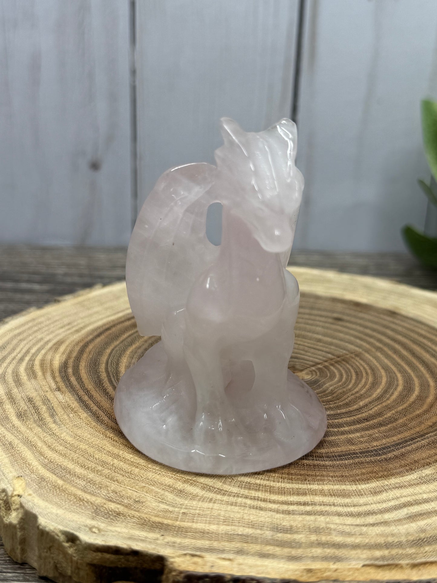 Dragon - Rose Quartz