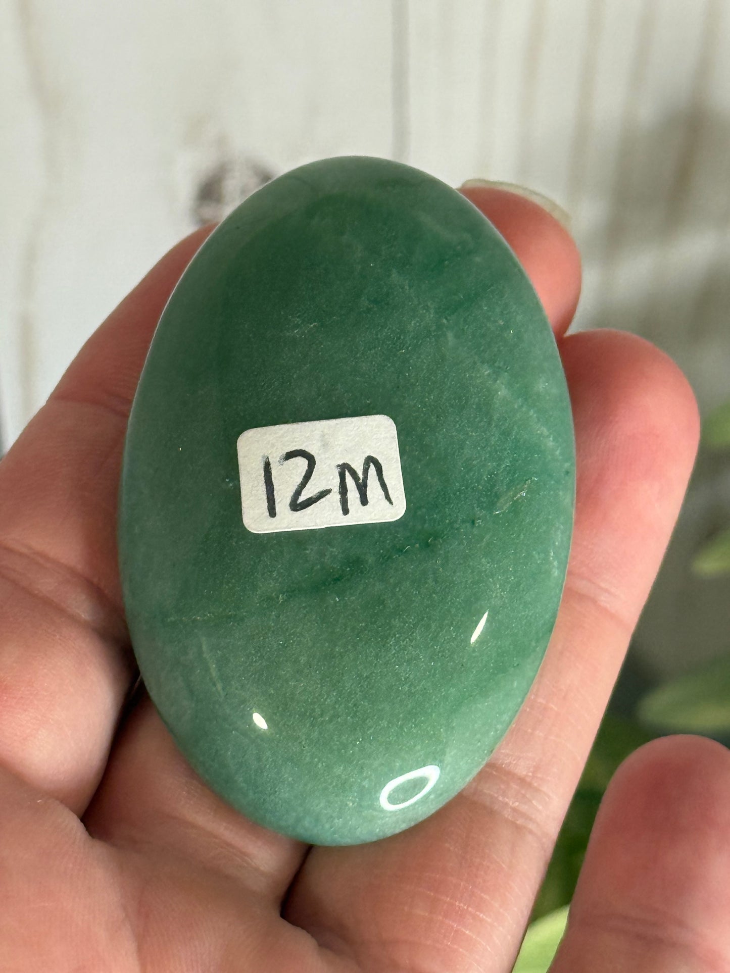 Green Aventurine Palm Stones