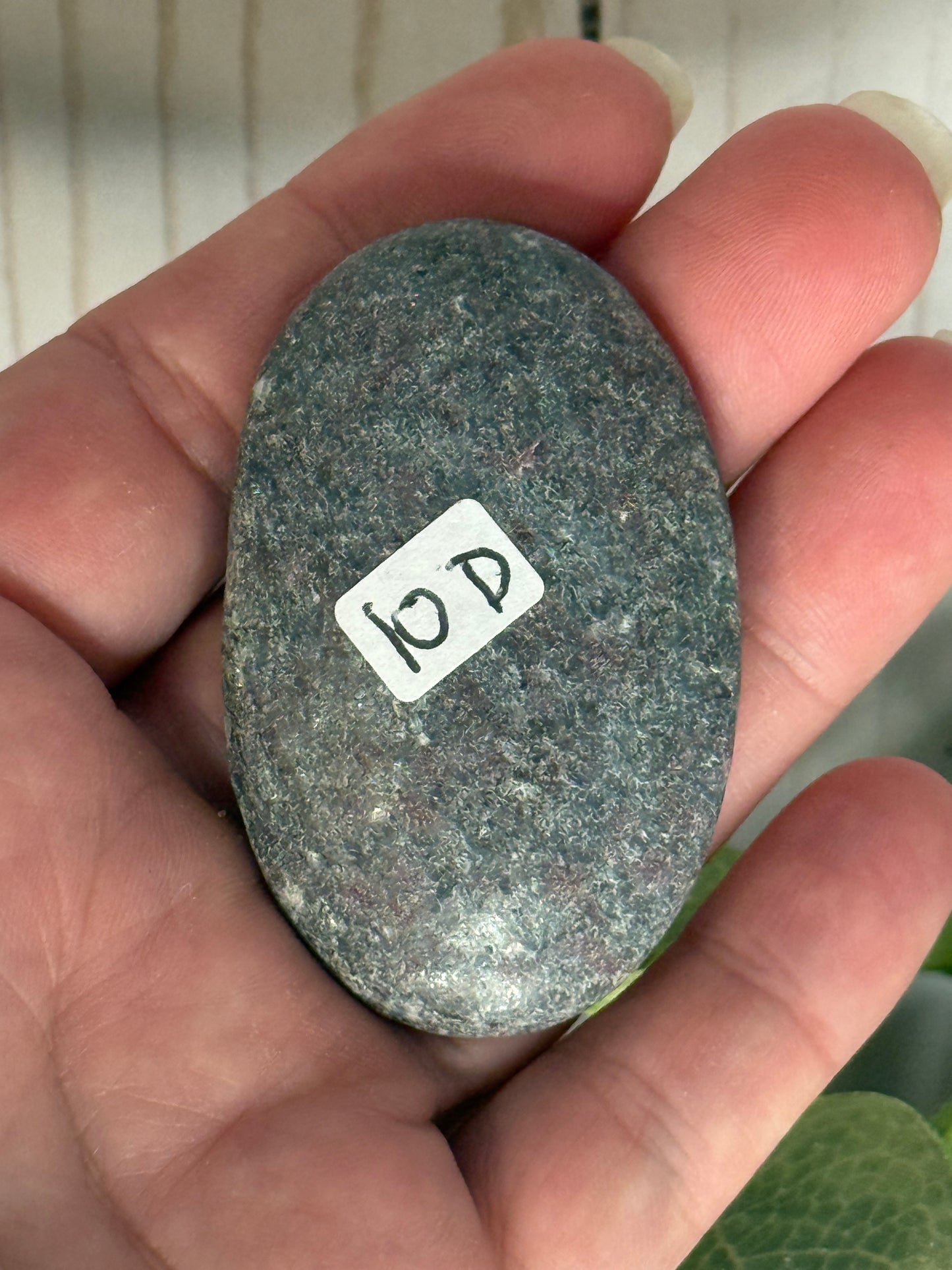 Ruby & Fuchsite Palm Stones
