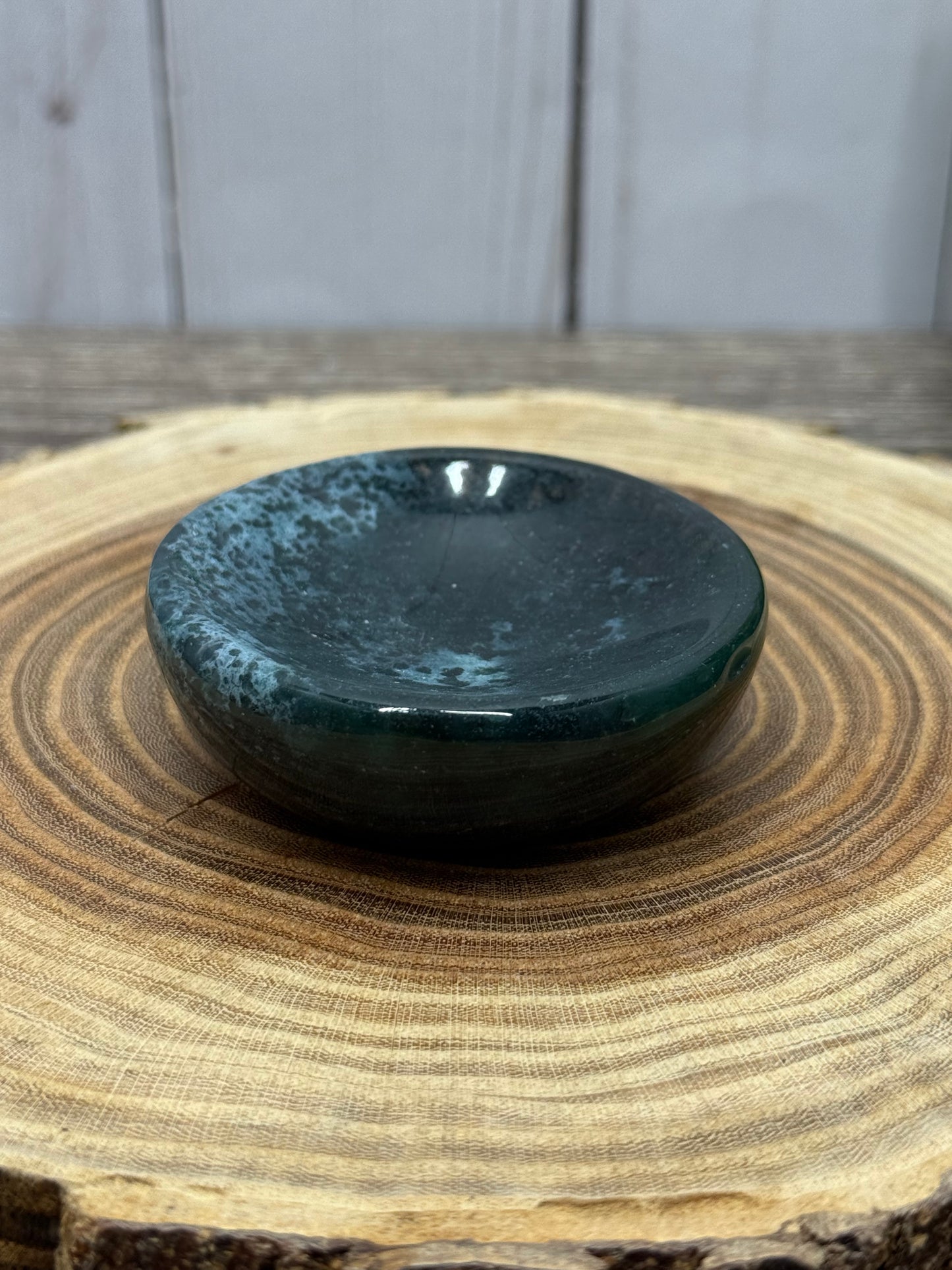 Moss Agate Bowls