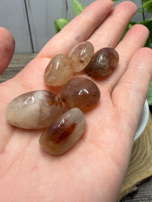 Fire Quartz Tumbles (Smaller)