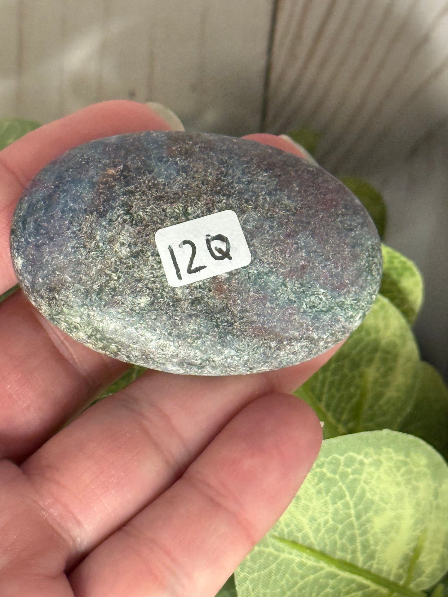 Ruby & Fuchsite Palm Stones