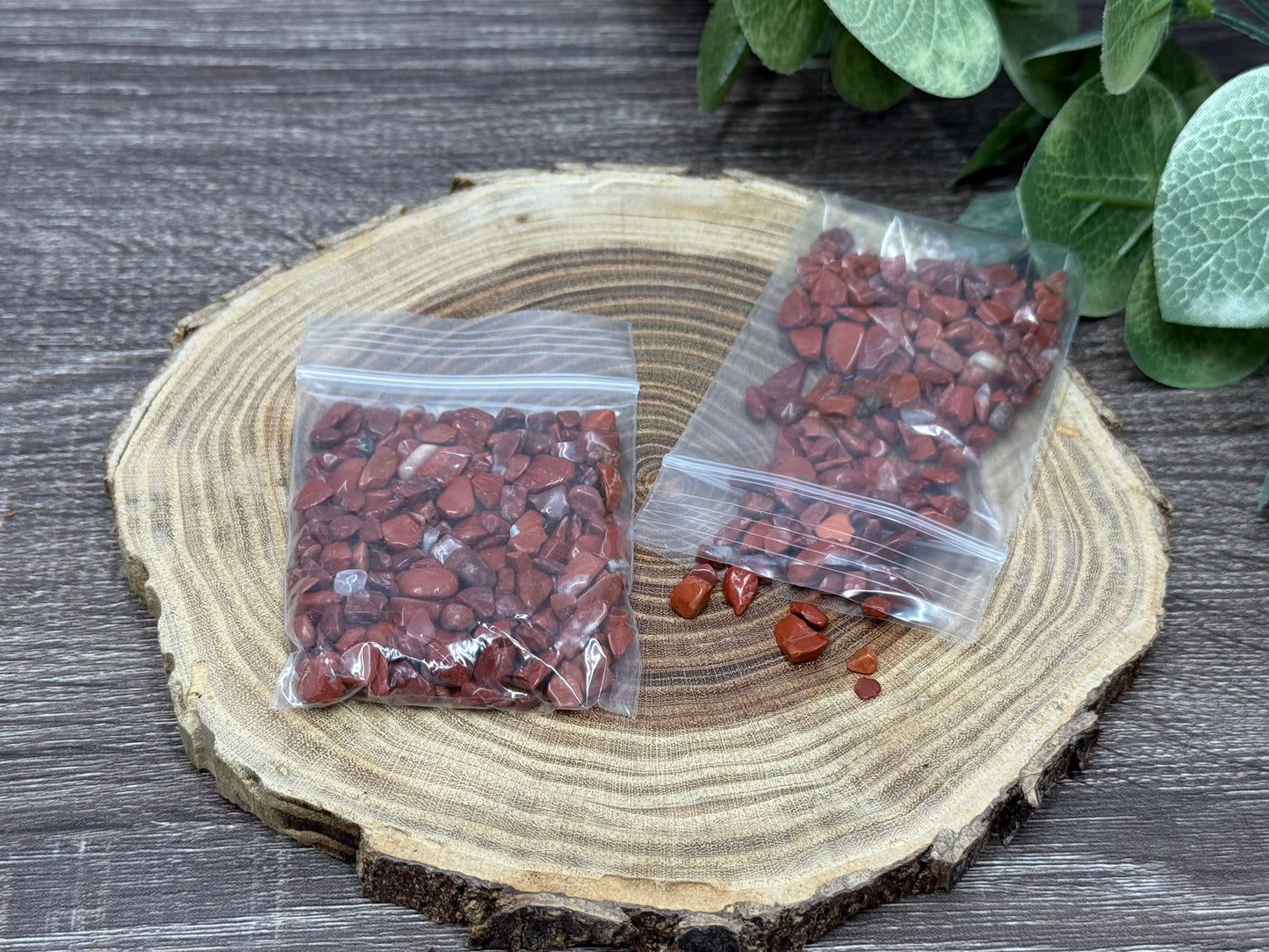 Red Jasper Crystal Chips