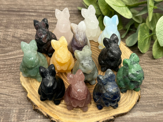 Rabbit Carvings