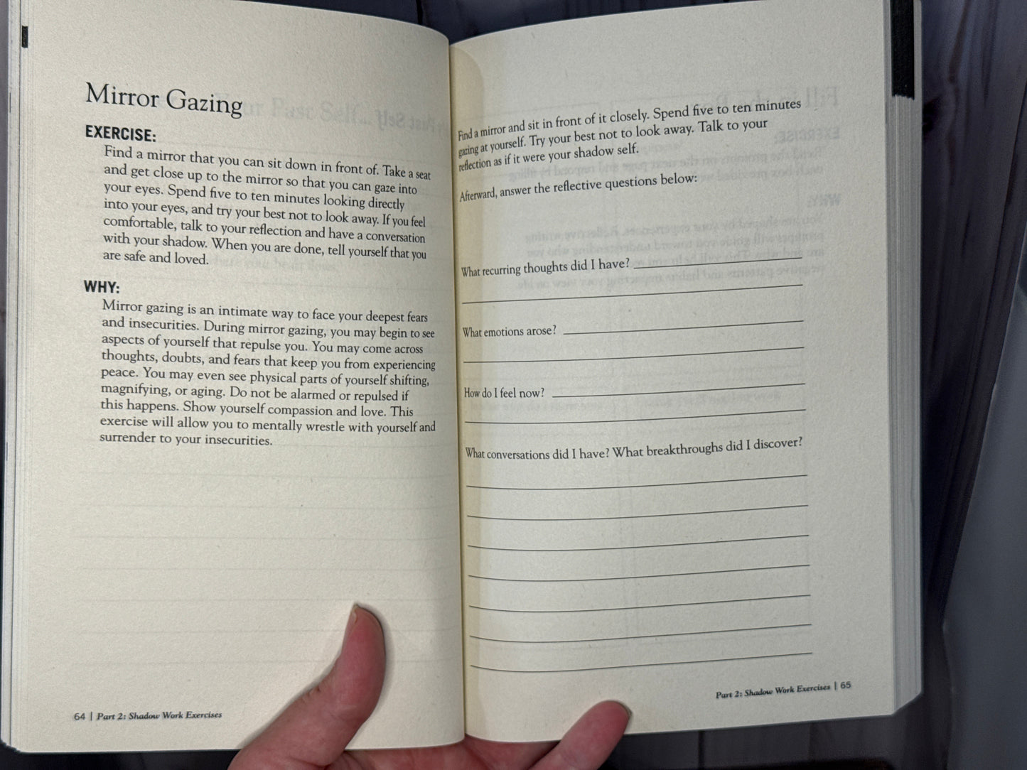 The Shadow Work Journal: a guide to integrate and transcend your shadows