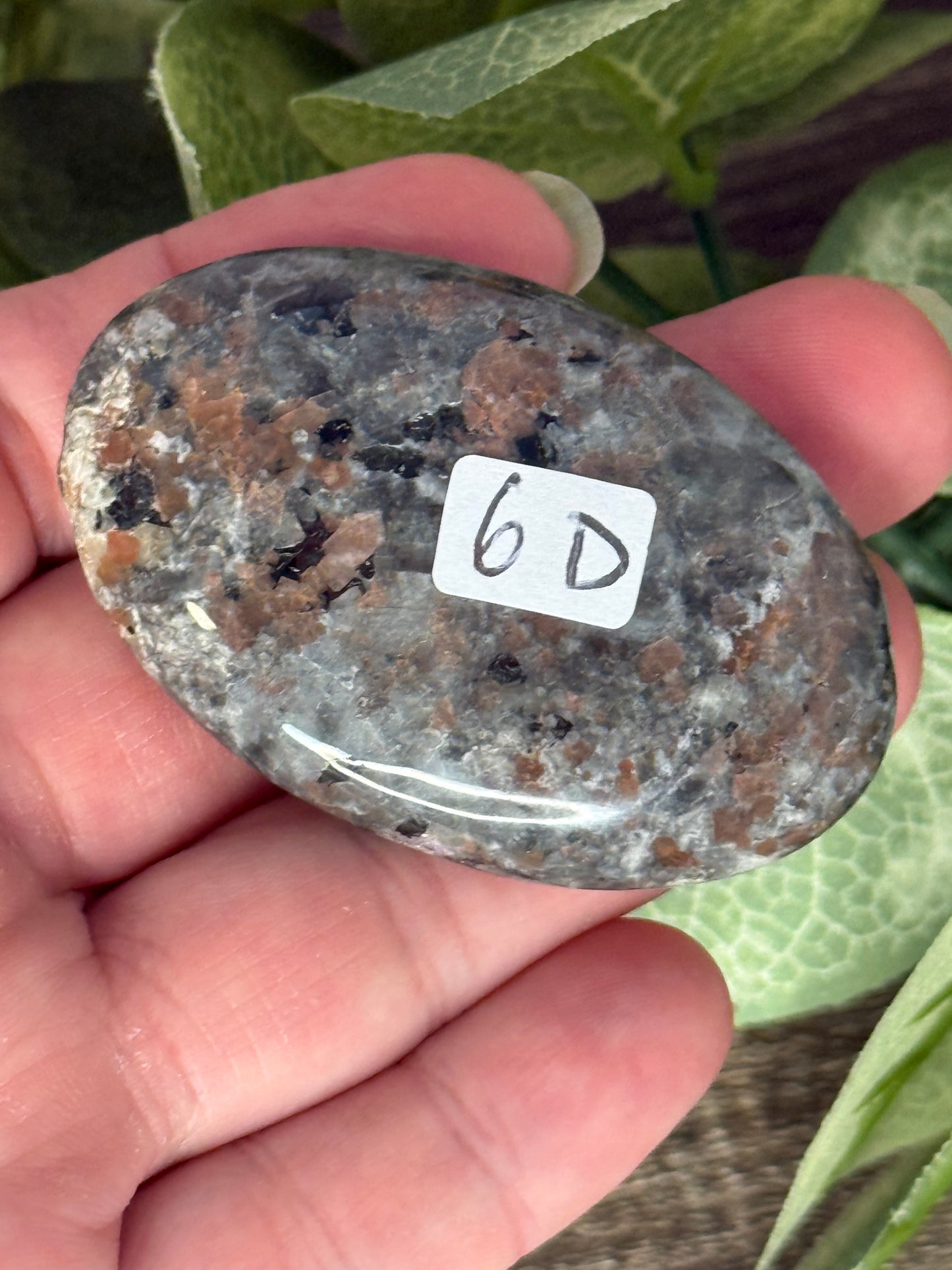 Yooperlite Palm Stones