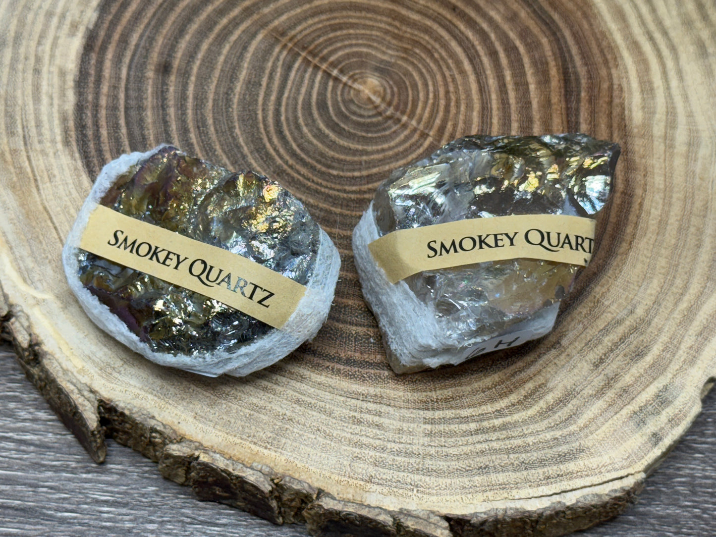 Aura Coated Raw Specimens