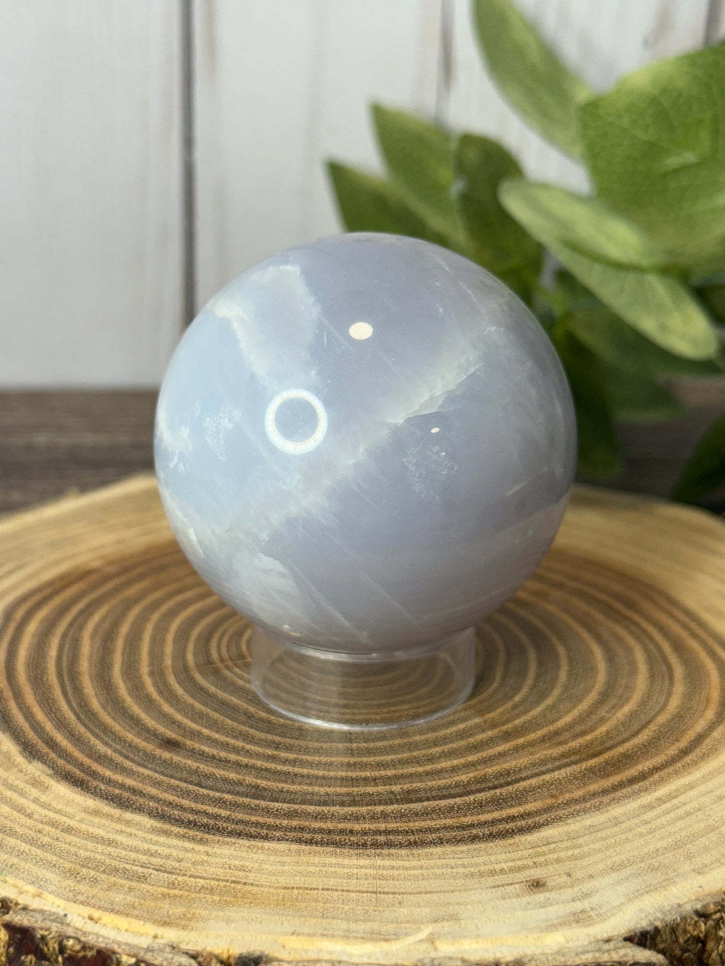 Blue Rose Quartz Sphere