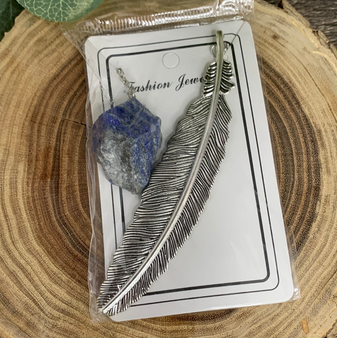 Bookmarks -Raw Crystal on End