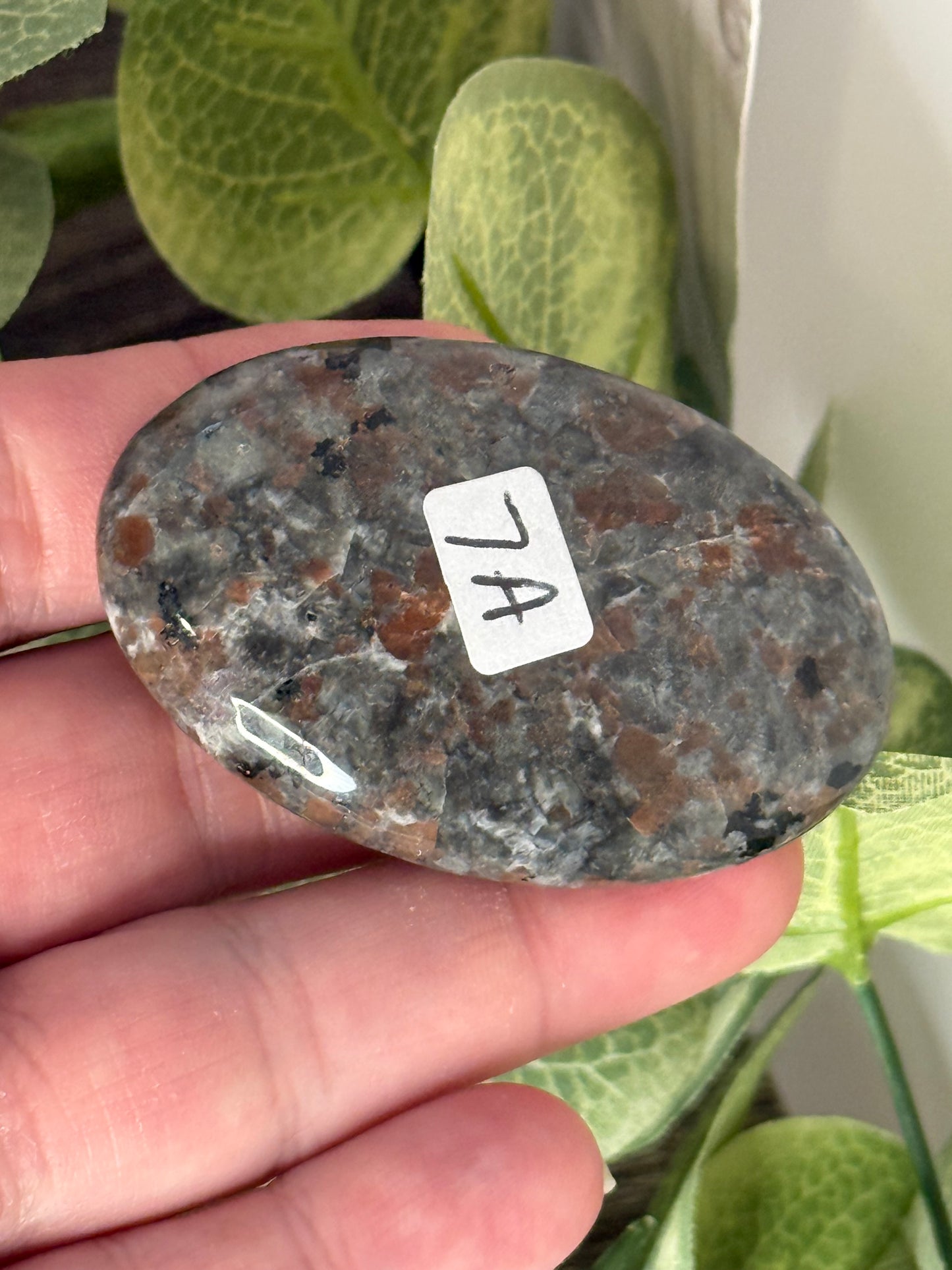 Yooperlite Palm Stones