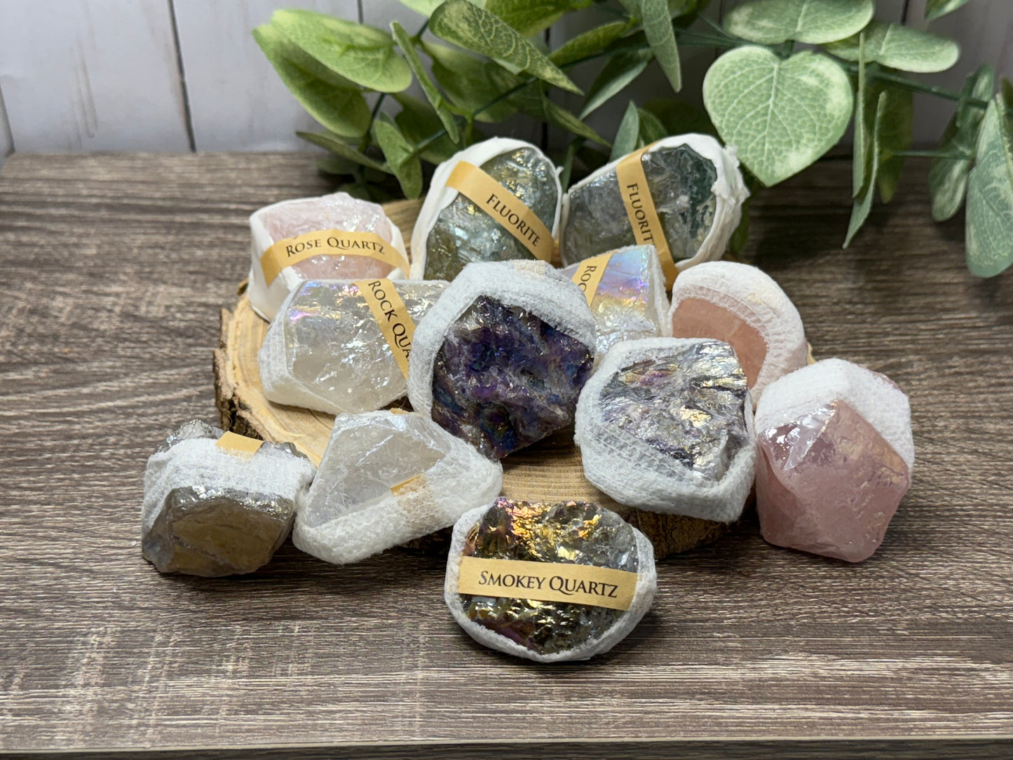 Aura Coated Raw Specimens