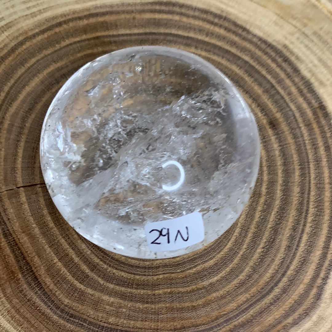 Clear Quartz Palm Stones