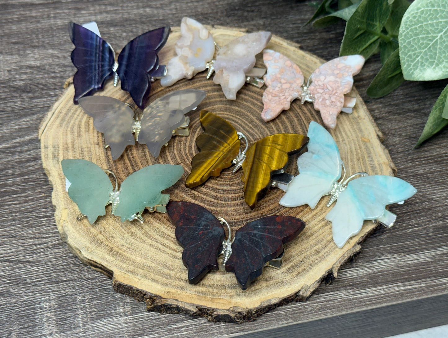Butterfly Hair Clips - Alligator Clip