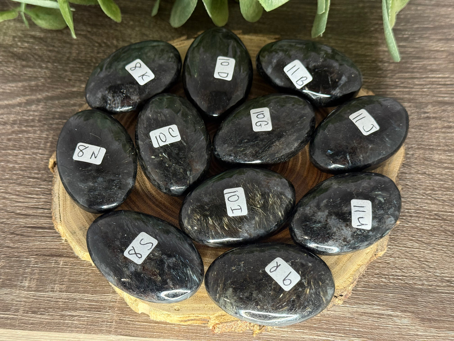 Garnet Palm Stone