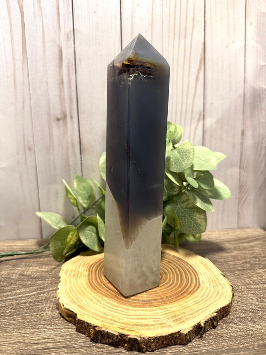 Druzy Agate Tower - Large