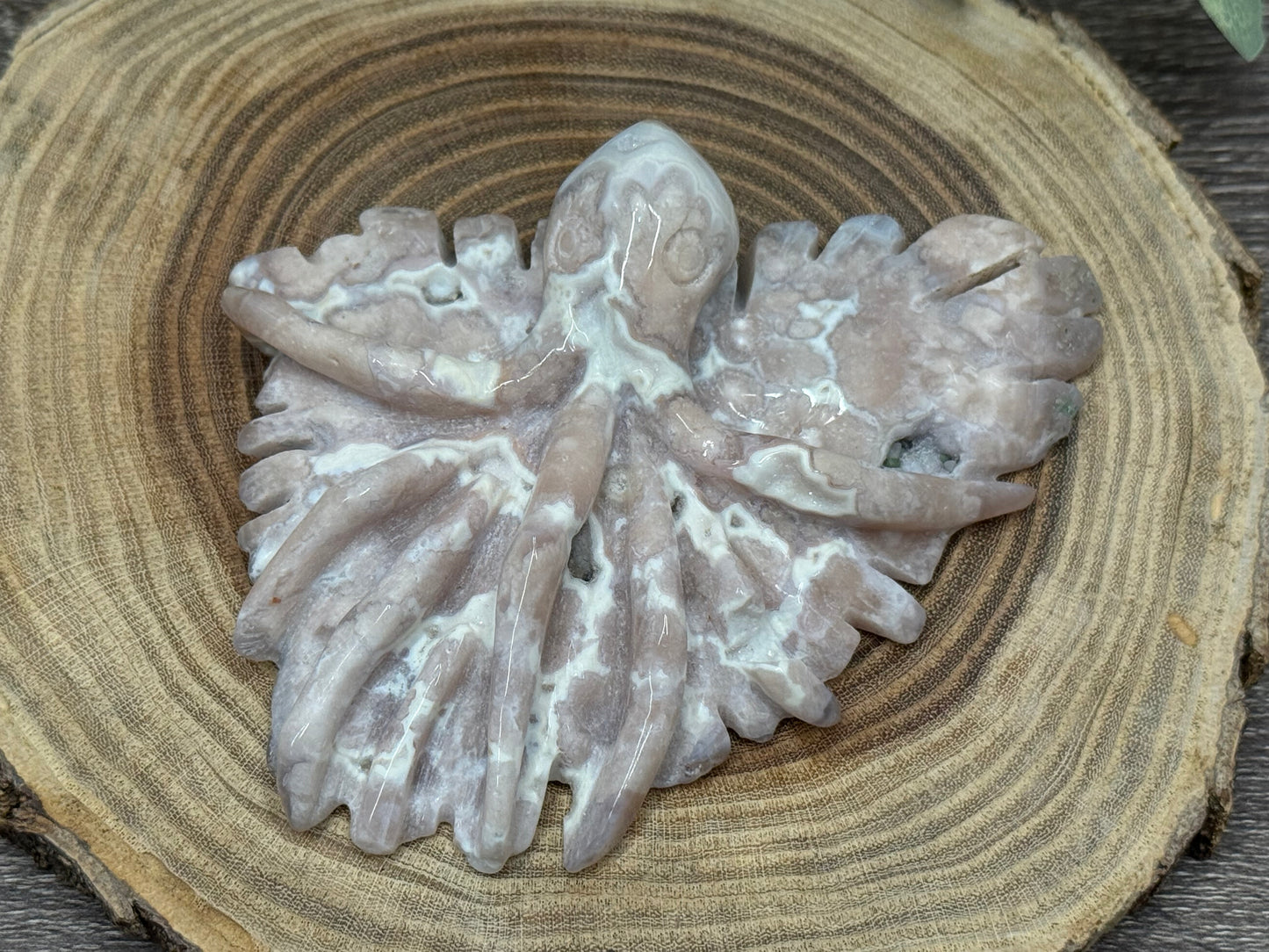 Flower Agate Octapus