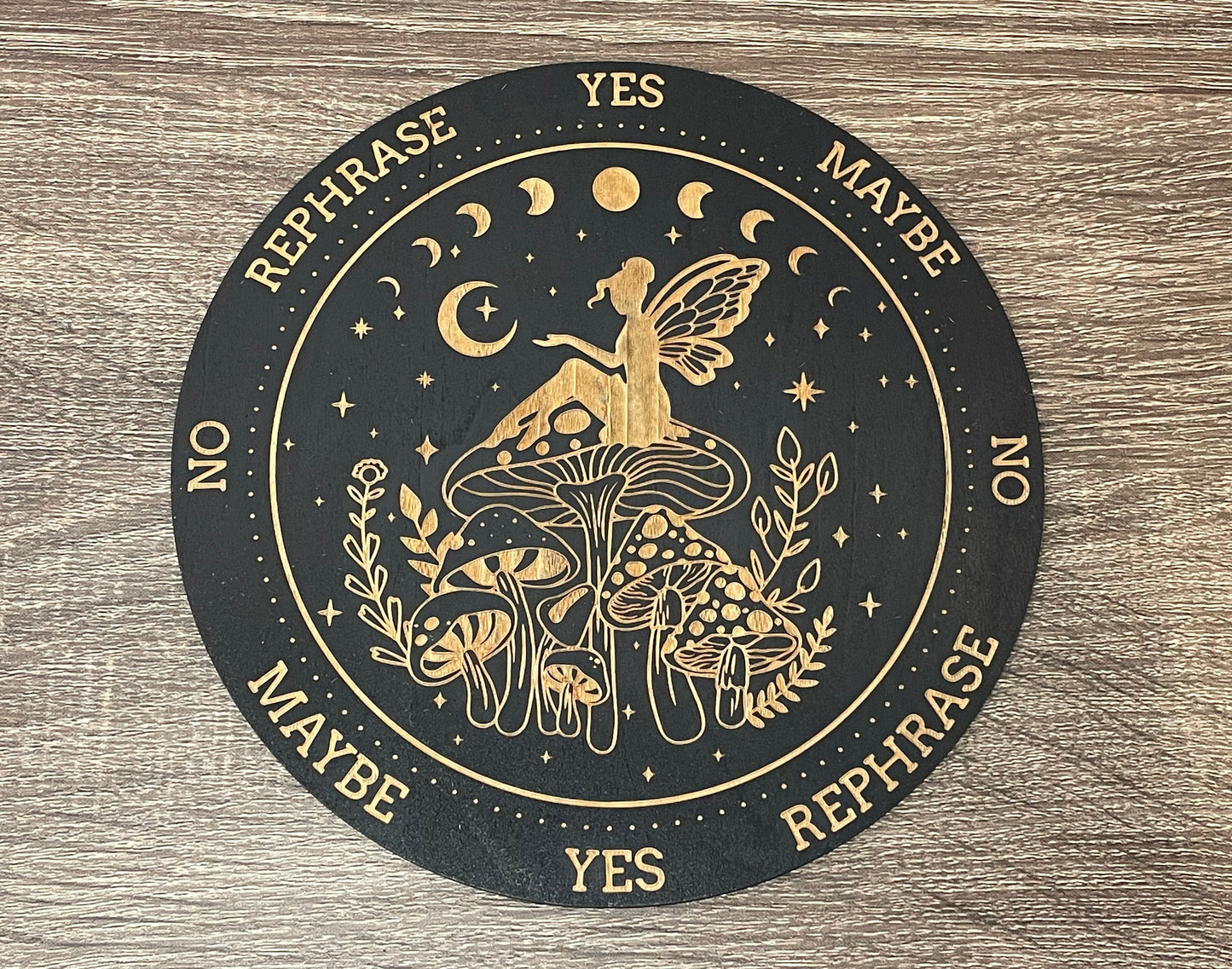 Pendulum Board - Fairy Mushrooms