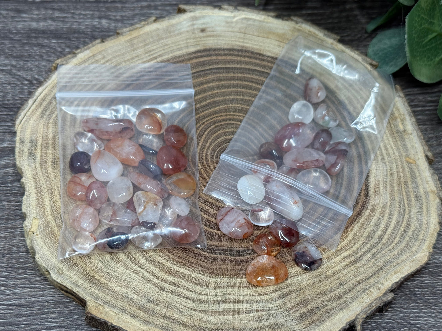 Fire Quartz Crystal Chips