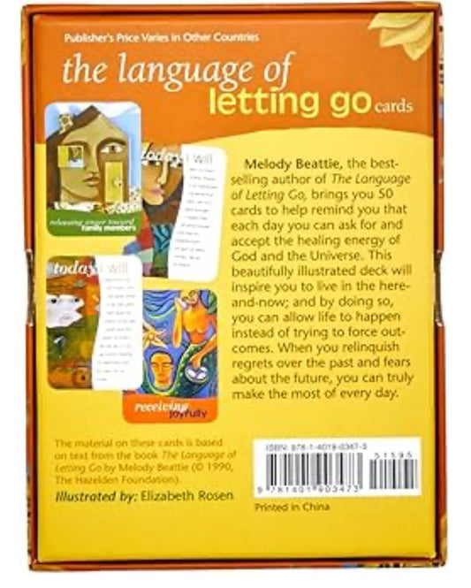The Language of Letting Go a 50-card deck