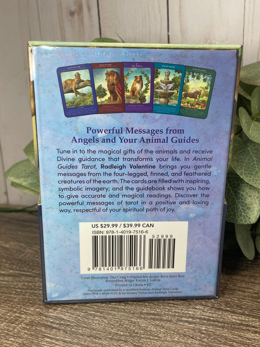 Animal Guides Tarot - 78 cards and guidebook