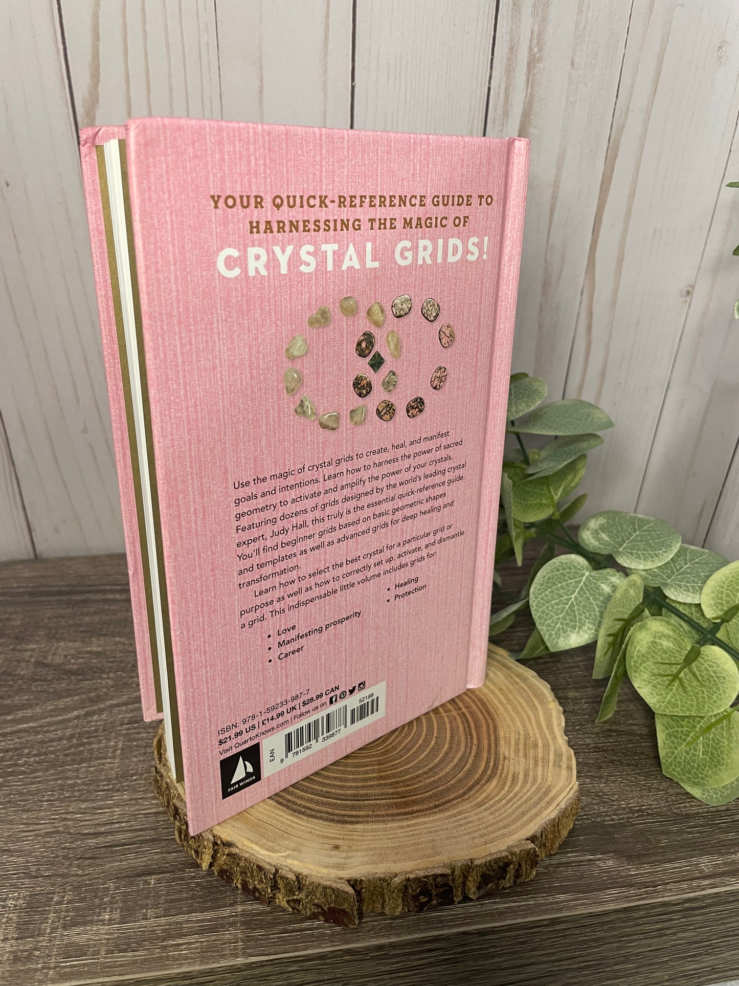 DAMAGED Crystal Grids Handbook: Use the Power of the Stones for Healing