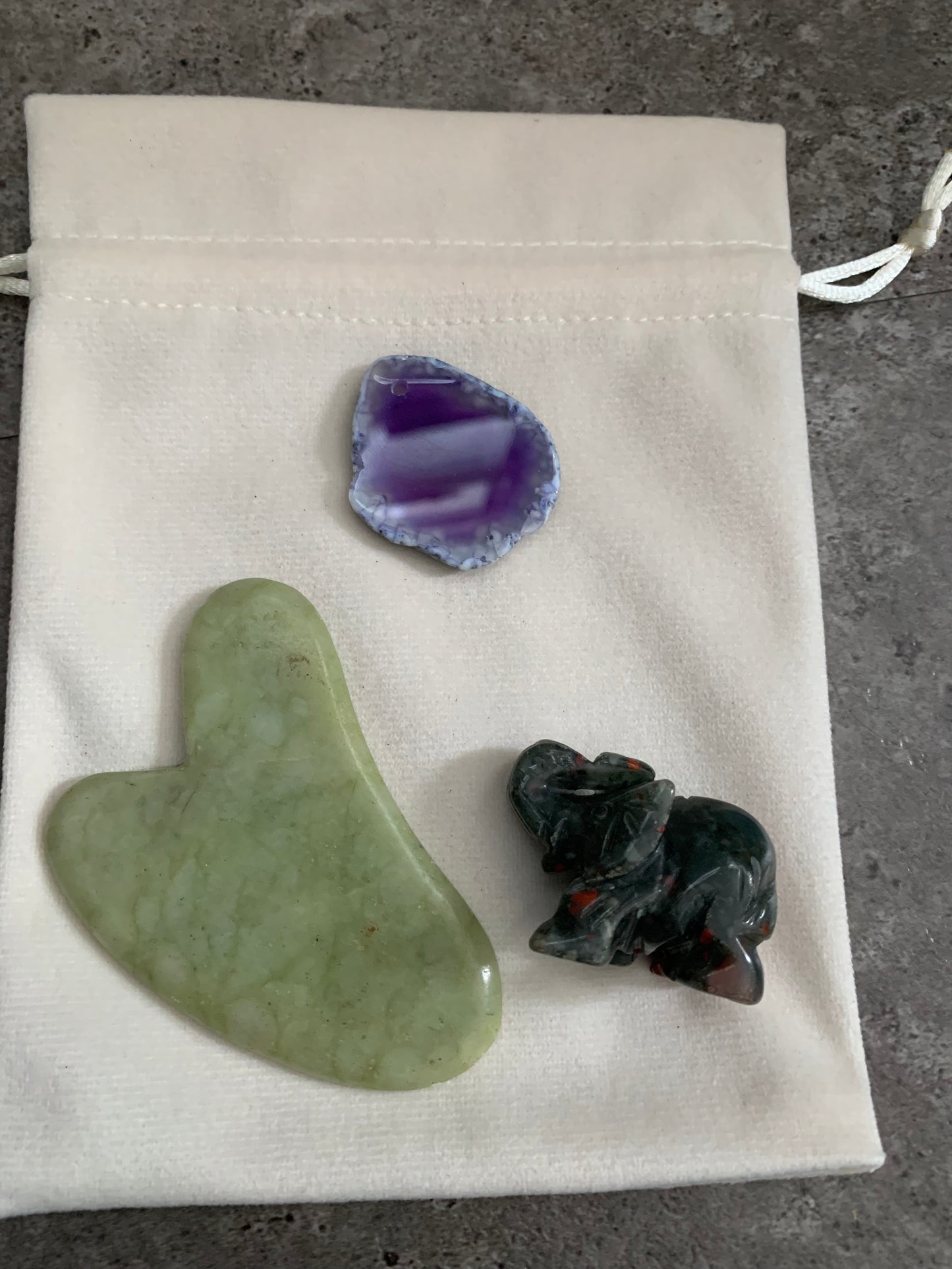 Mystery Pouch - Ivory $40