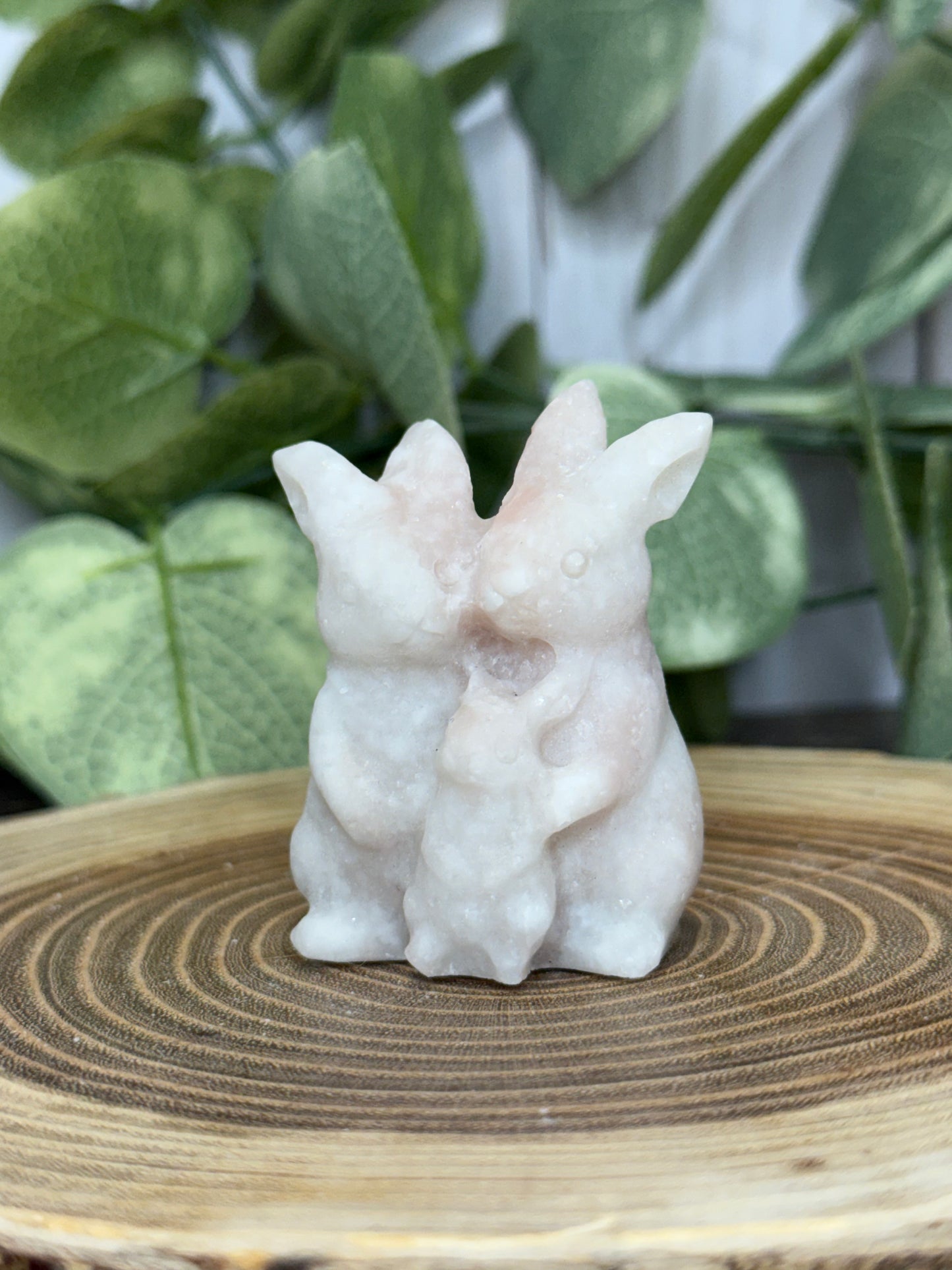 Rabbit Family Carvings