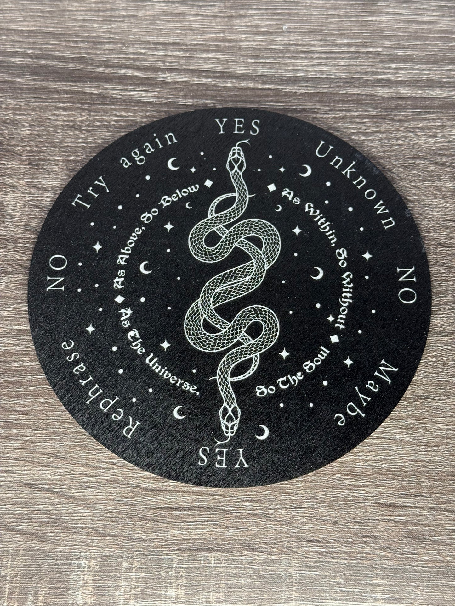 Pendulum Board - Snake - double sided
