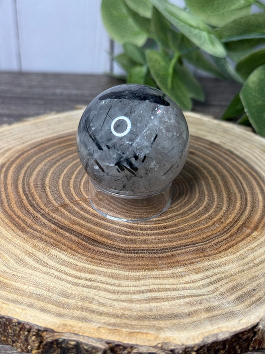 Tourmalated Quartz Spheres