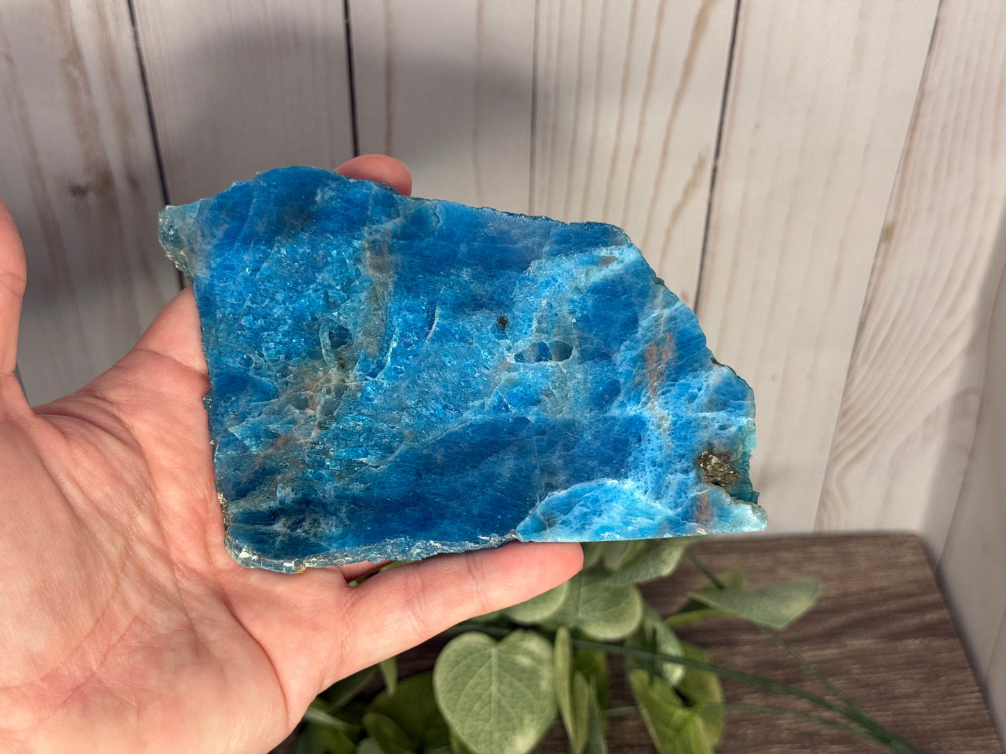 Blue Apatite Slabs