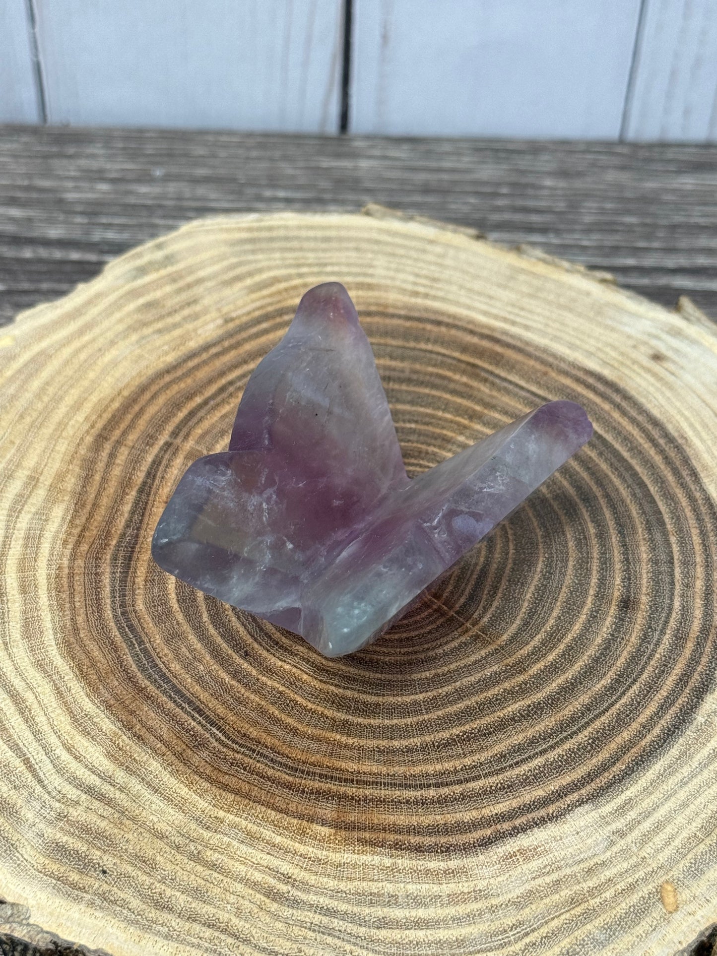Fluorite Butterfly Carvings