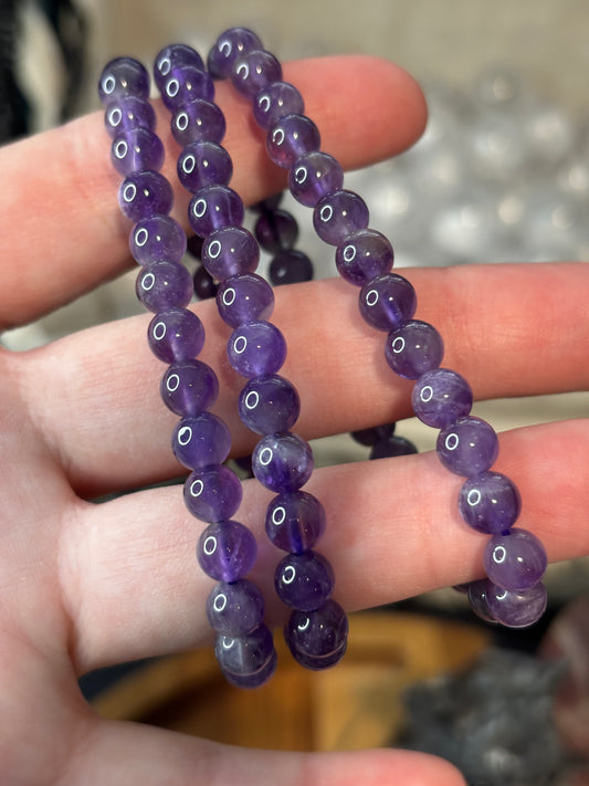 Amethyst - Bracelet 6 mm